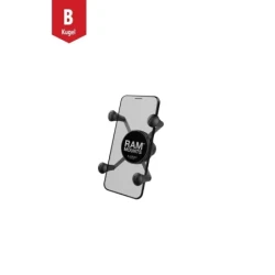 X-Grip-Halteklammer für Smartphones klein bis 82,6 mm Breite -  (1 Zoll)