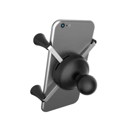 X-Grip suction cup mount for smartphones up to 82.6 mm wide - (1 inch), centre connection arm