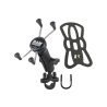 X-Grip handlebar mount for smartphones up to 114.3 mm wide - (1 inch), clamp (RAM-B-231Z), centre connecting arm