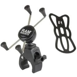 X-Grip Klemm-Halterung für Smartphones bis 114,3 mm Breite - Tough-Claw klein (Durchmesser 15,9-29,0 mm)