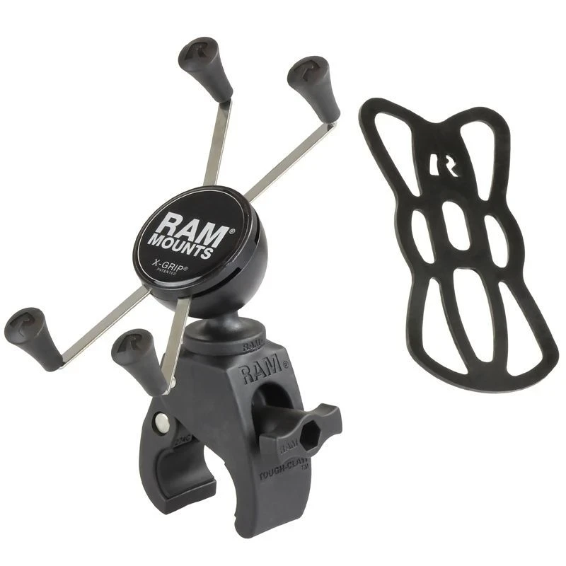 X-Grip Klemm-Halterung für Smartphones bis 114,3 mm Breite - Tough-Claw klein (Durchmesser 15,9-29,0 mm)