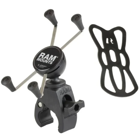 X-Grip Klemm-Halterung für Smartphones bis 114,3 mm Breite - Tough-Claw klein (Durchmesser 15,9-29,0 mm)