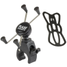 X-Grip clamp mount for smartphones up to 114.3 mm wide - Tough-Claw small (diameter 15.9-29.0 mm)