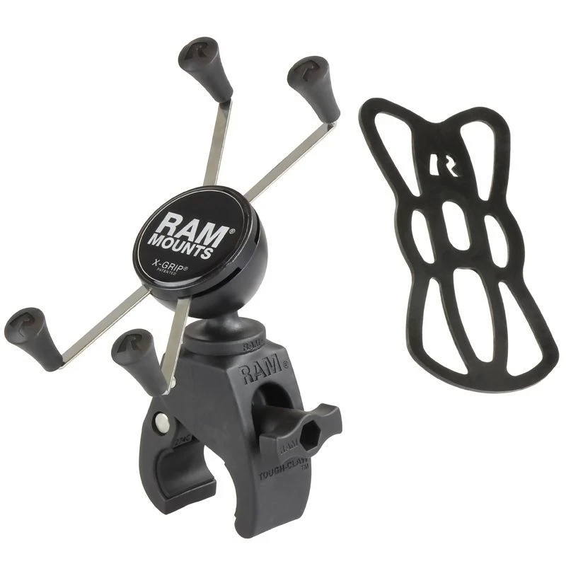 X-Grip Klemm-Halterung für Smartphones bis 114,3 mm Breite - Tough-Claw klein (Durchmesser 15,9-29,0 mm)