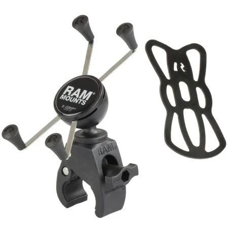 X-Grip Klemm-Halterung für Smartphones bis 114,3 mm Breite - Tough-Claw klein (Durchmesser 15,9-29,0 mm)