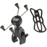 X-Grip clamp mount for smartphones up to 114.3 mm wide - Tough-Claw small (diameter 15.9-29.0 mm)