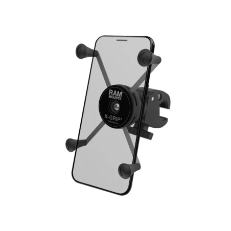 X-Grip Klemm-Halterung für Smartphones bis 114,3 mm Breite - Tough-Claw klein (Durchmesser 15,9-29,0 mm)