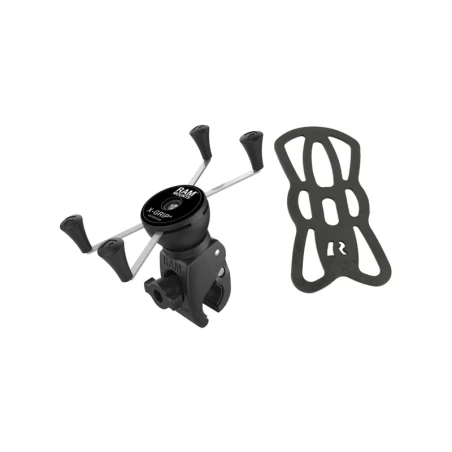 X-Grip Klemm-Halterung für Smartphones bis 114,3 mm Breite - Tough-Claw klein (Durchmesser 15,9-29,0 mm)