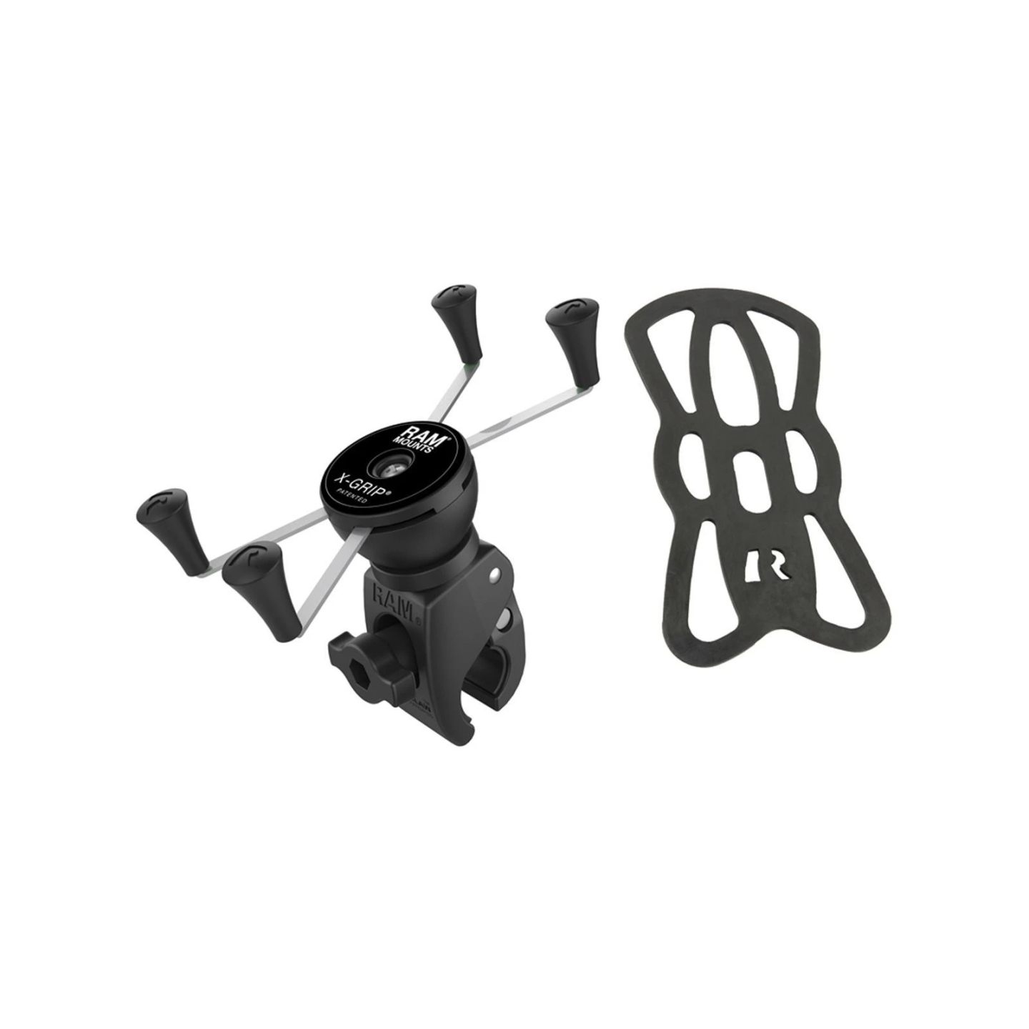 X-Grip clamp mount for smartphones up to 114.3 mm wide - Tough-Claw small (diameter 15.9-29.0 mm)