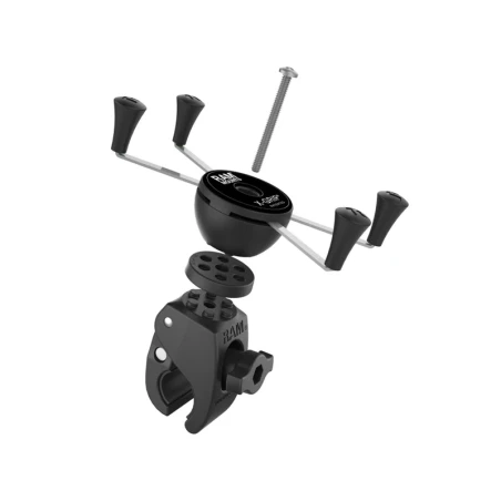 X-Grip Klemm-Halterung für Smartphones bis 114,3 mm Breite - Tough-Claw klein (Durchmesser 15,9-29,0 mm)