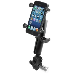 X-Grip Klemm-Halterung für Smartphones bis 82,6 mm Breite -  (1 Zoll), Tough-Claw klein (Durchmesser 15,9-29,0 mm)
