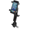 X-Grip clamp mount for smartphones up to 82.6 mm wide - (1 inch), Tough-Claw small (diameter 15.9-29.0 mm)