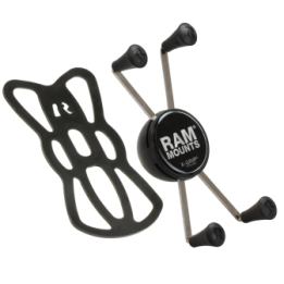 X-Grip clamp for smartphones up to 114.3 mm wide - without ball