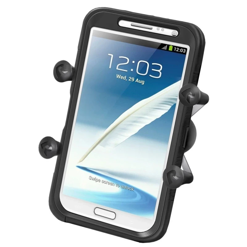 X-Grip Halteklammer für Smartphones bis 114,3 mm Breite -  (1,5 Zoll)