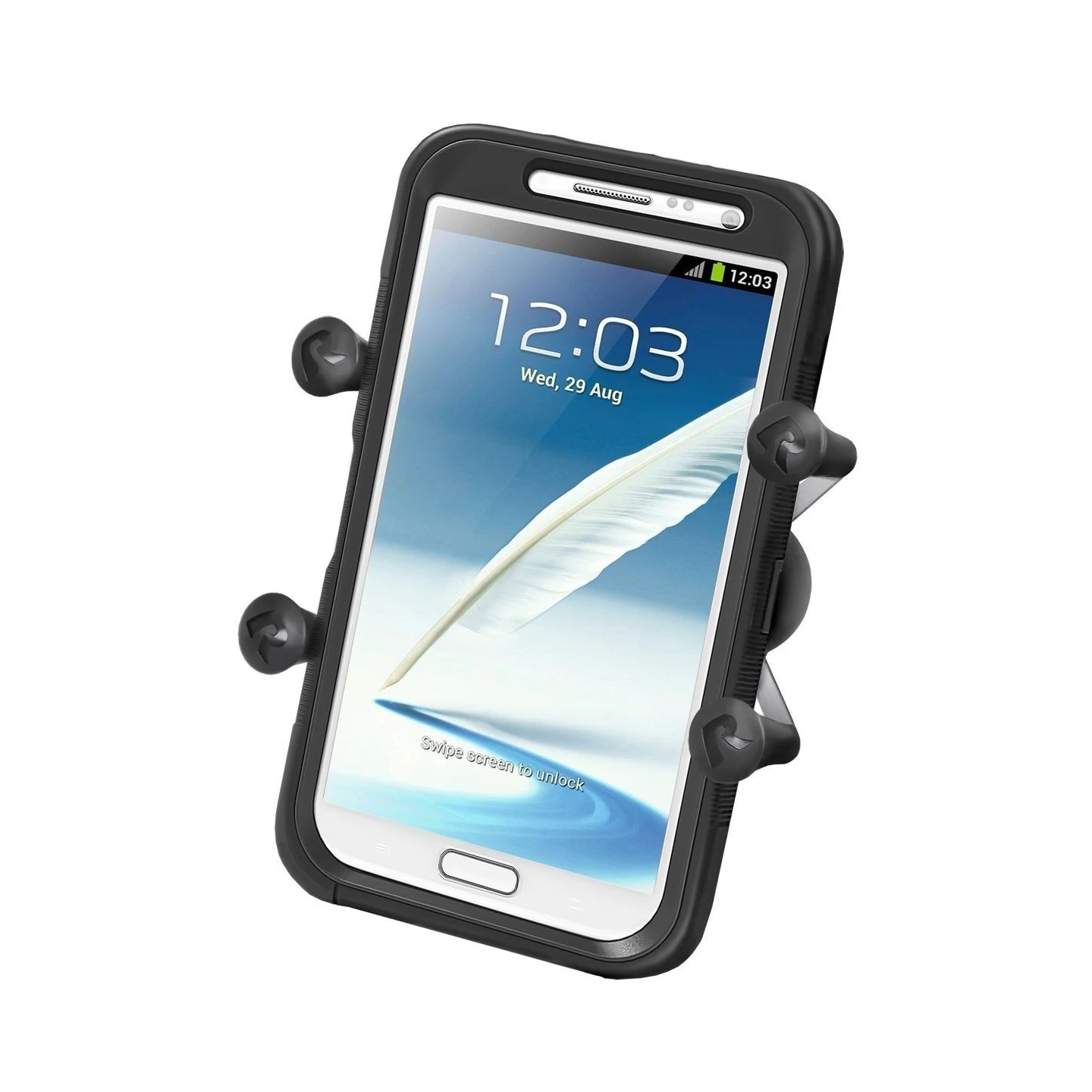 X-Grip clamp for smartphones up to 114.3 mm wide - (1.5 inch)