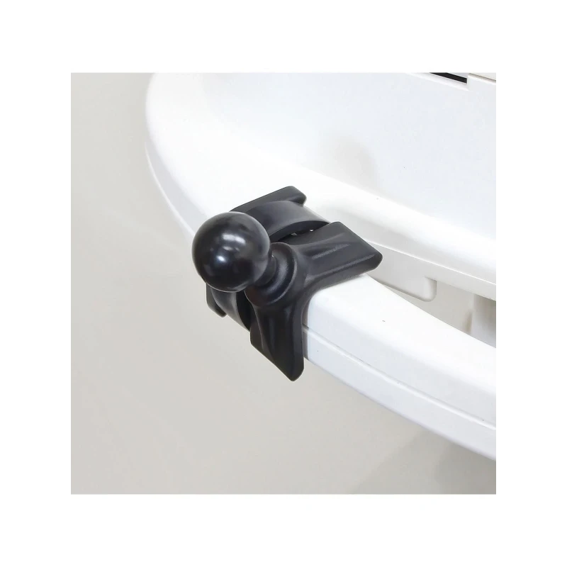V-Basis mit Rohrschelle -  (1 Zoll), für Durchmesser 25,4-53,3 mm