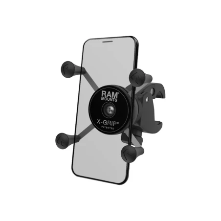 X-Grip Halterung für Smartphones bis 82,6 mm Breite - Tough-Claw klein (Durchmesser 15,9-29,0 mm), direkte X-Grip-Anbindung