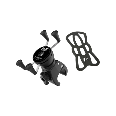 X-Grip Halterung für Smartphones bis 82,6 mm Breite - Tough-Claw klein (Durchmesser 15,9-29,0 mm), direkte X-Grip-Anbindung