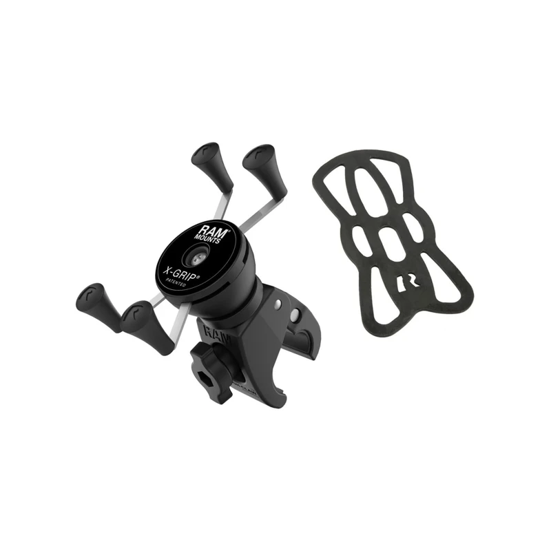 X-Grip Halterung für Smartphones bis 82,6 mm Breite - Tough-Claw klein (Durchmesser 15,9-29,0 mm), direkte X-Grip-Anbindung