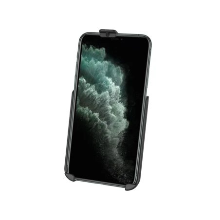 RAM® Form-Fit Gerätehalteschale für Apple iPhone 11 Pro Max (ohne Schutzhüllen etc.) - Diamond-Anbindung (Trapez)