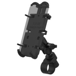 RAM Quick-Grip XL universal mount for handlebars / tubes with Tough-Strap base - (1 inch), composite material
