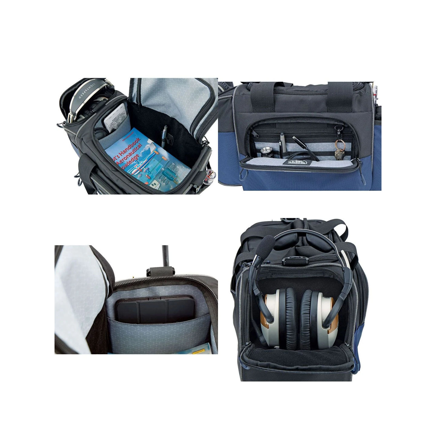 Flight Gear Crosswind Bag - black/blue
