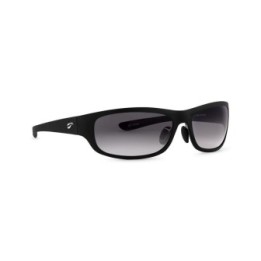 Flying Eyes Sunglasses Golden Eagle Sport - Matte Black Frame, Grey Lenses (Gradient)