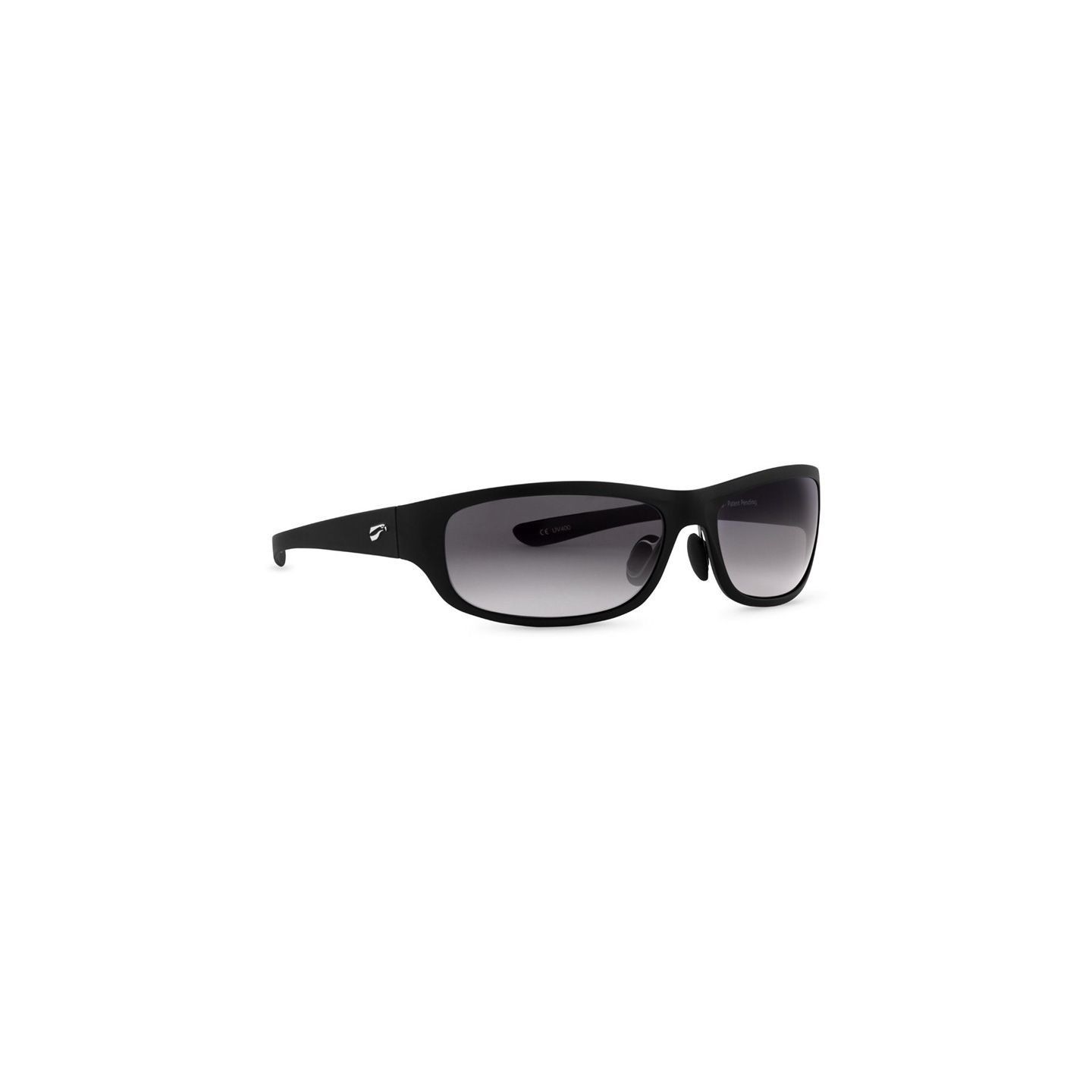 Flying Eyes Sunglasses Golden Eagle Sport - Matte Black Frame, Grey Lenses (Gradient)
