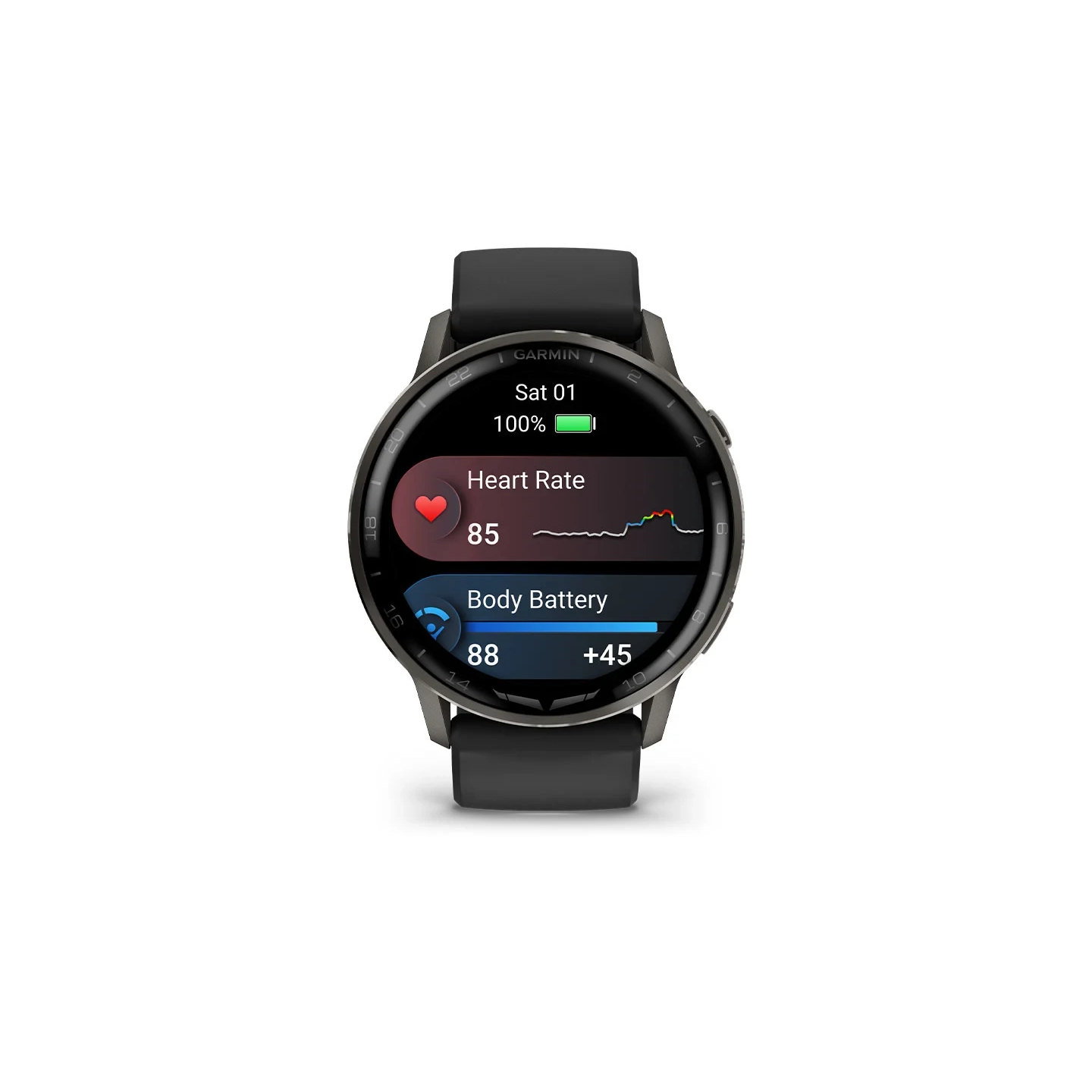 D2™ Air X15 Black strap, slate-colored case