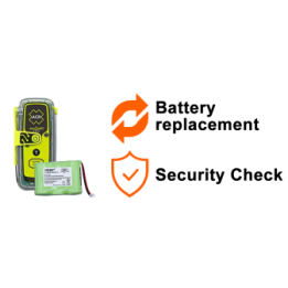Batterie Austausch und Sicherheits-Check ACR ResQLink™ 400 / 400 RLS
