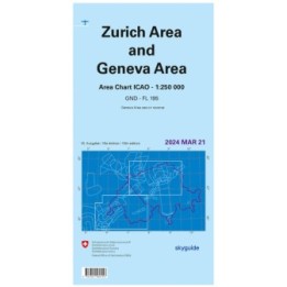 Area Chart ICAO / Zurich und Genf