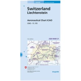 2026 - ICAO Map Aviation Chart Switzerland - 1:500'000