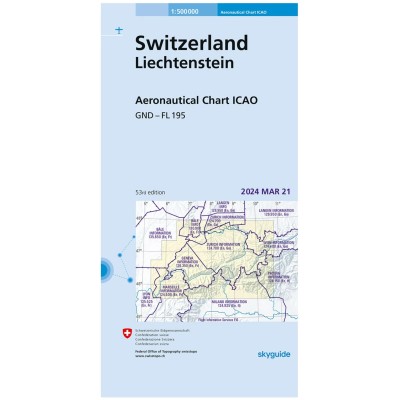 ICAO Karte Schweiz Ausgabe: März 2024