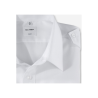 White pilot's shirt – short sleeves, comfort fit