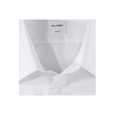 Pilotenhemd weiß - kurzer Arm, comfort fit