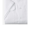 White pilot shirt - short sleeves, tailored, modern fit