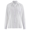 Women's white pilot blouse - long sleeves
