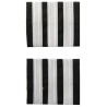 Premium Co-Pilot Rank Insignia - Shoulder Stripes for Pilots, Three Stripes, Silver-Colored