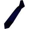Dark blue solid-color tie – approx. 146 cm long, approx. 7.5 cm wide at the tip