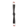 Propeller with red stripes, 120cm