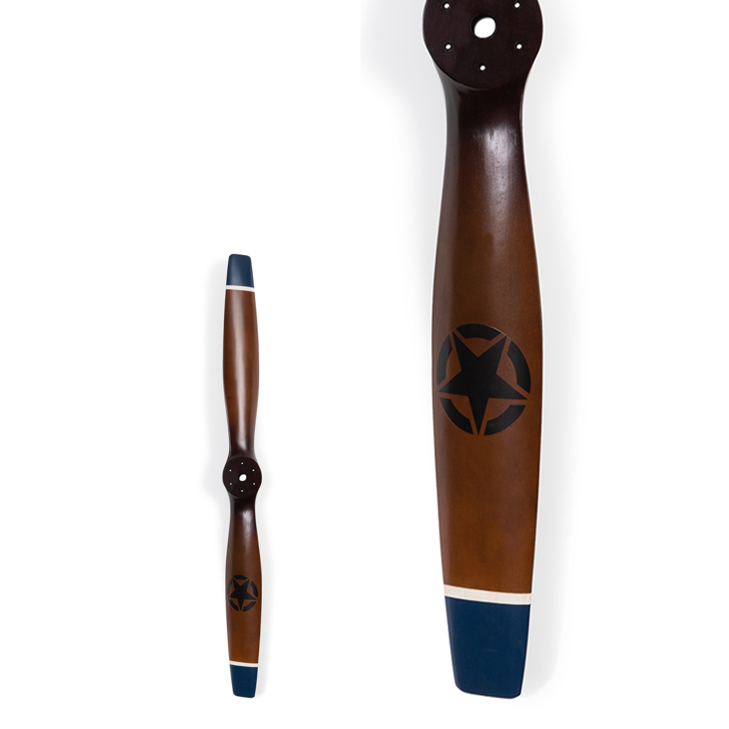Propeller WWI blue, 120cm
