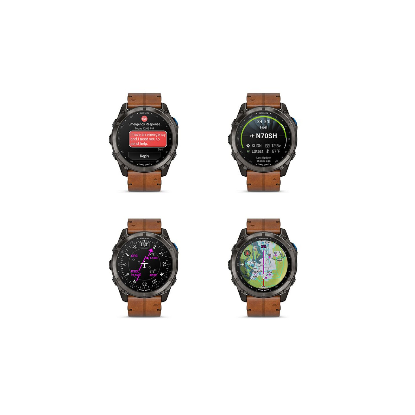 Garmin D2 Mach 2 Pro Aviator Smartwatch