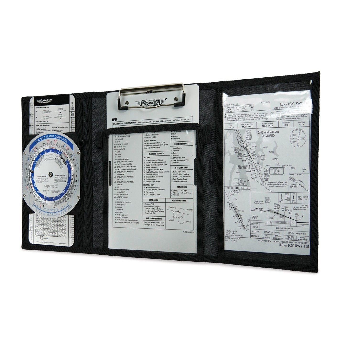 ASA Tri-Fold IFR Kniebrett