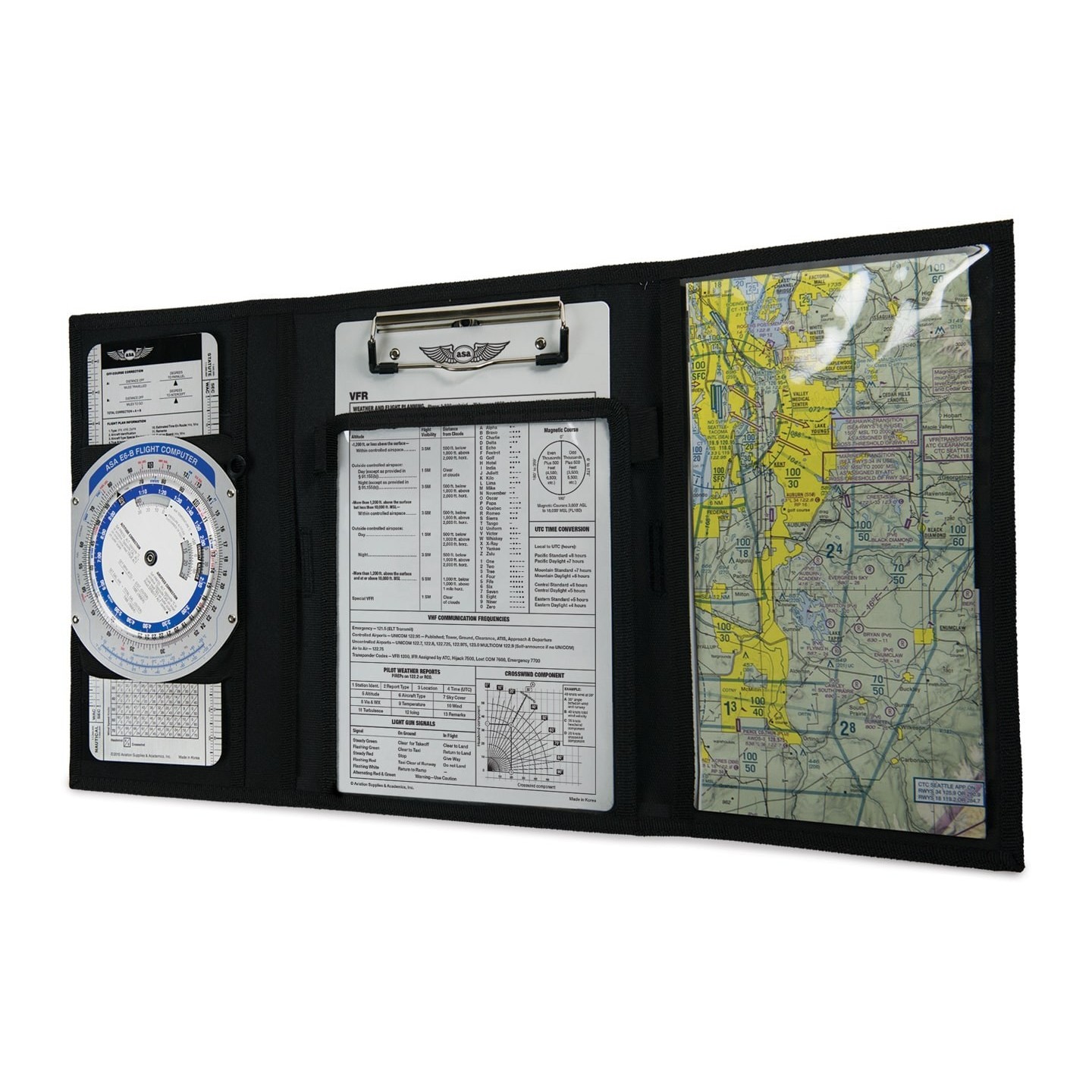 ASA Tri-Fold VFR Kniebrett