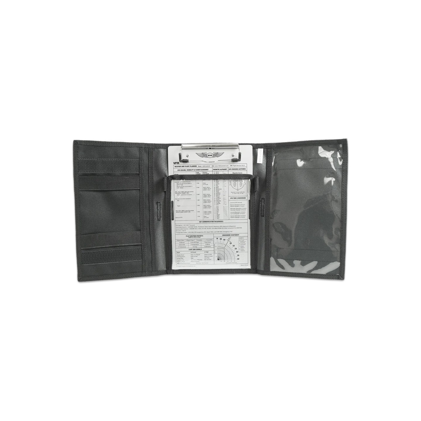 ASA Tri-Fold VFR Kneeboard