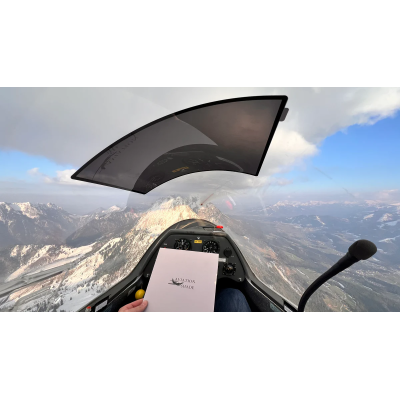 AviationShade + Etui - Gerade Scheibe
