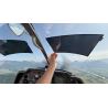 AviationShade + Case - curved windshield