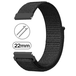Armband weiss grau für Garmin-Uhren etc. mit 22mm Abstand