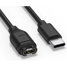 Charging cable for Garmin watches, 1 m, USB-C