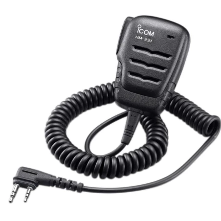 ICOM Lautsprecher-Handmikrofon (HM-231) for IC-A25NE / -A25CE - waterproof